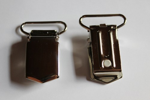 Hosenträger clips silber - hosenträger-clips,,