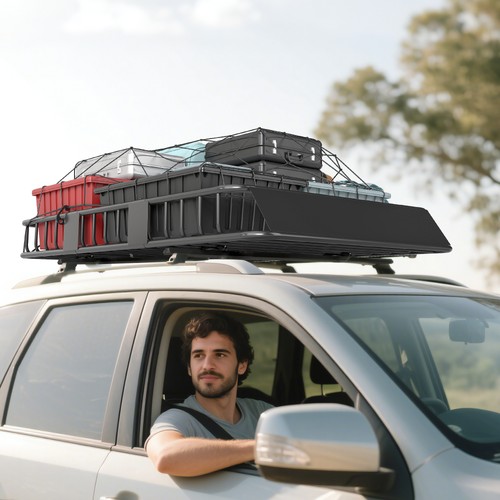 Homcom dachkorb auto - homcom,